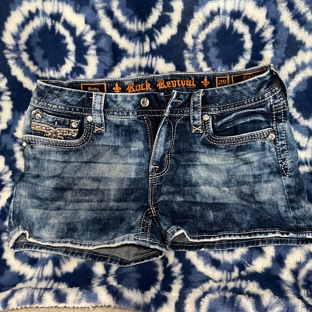 BADA BLING BADA BOOM! Gorgeous Rock Revival Shorts